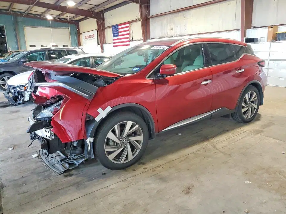 5N1AZ2CJ8LN156526 — 2020 Nissan Murano, Передняя часть (Front End), фото до ремонта