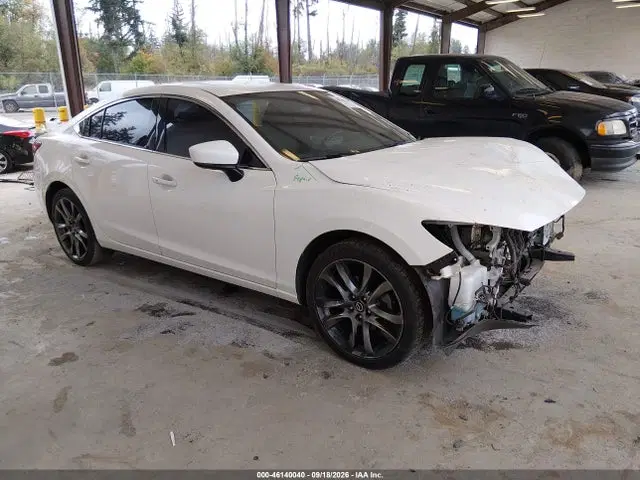 JM1GL1X54H1111850 — 2017 Mazda MAZDA6 Grand Touring, Передняя часть (Front End), фото до ремонта