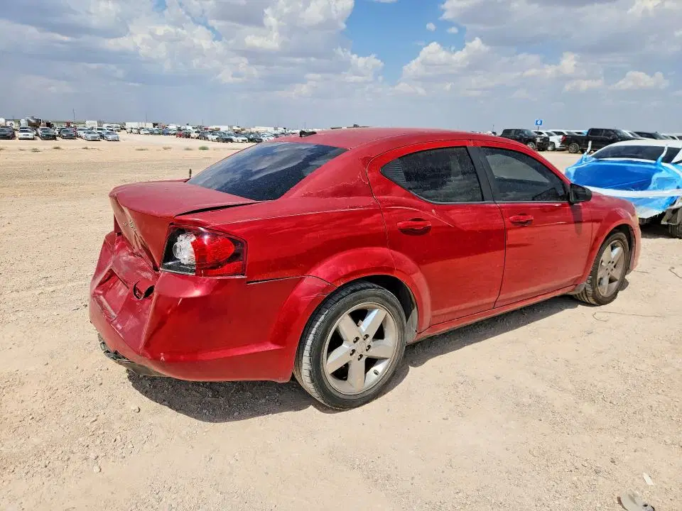 2013 DODGE AVENGER VIN 1C3CDZAB1DN506763 фото 3