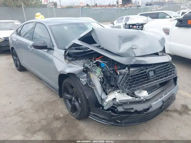 1HGCY2F70TA007858 — 2026 Honda Accord Hybrid Sport-L, Передняя часть (Front End), фото до ремонта