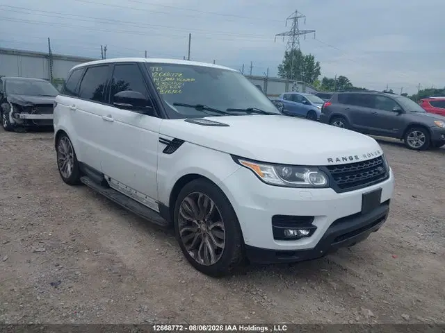 SALWR2TF1EA352591 — 2014 Land Rover Range Rover Sport V8 Supercharged, Левый бок (Left Side), фото до ремонта