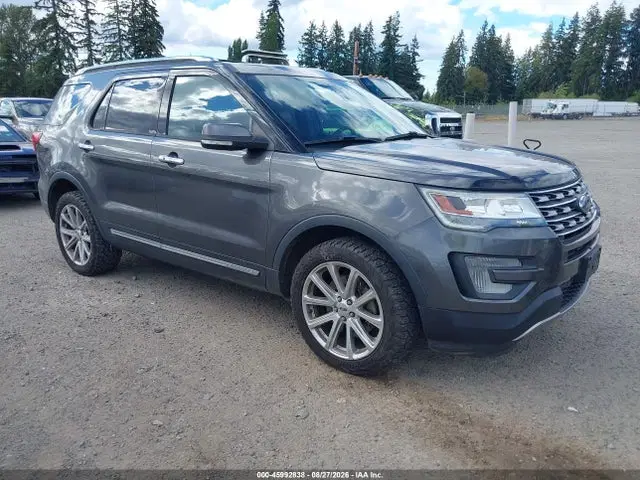 1FM5K8F83GGB67381 — 2016 Ford Explorer Limited, Естественный износ (Normal Wear & Tear), фото до ремонта