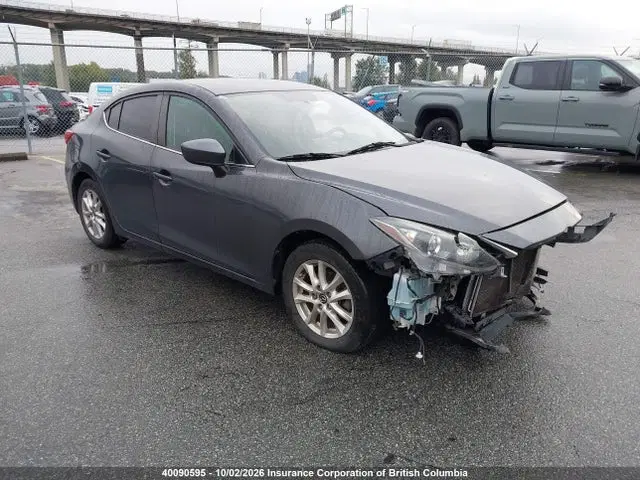 3MZBM1V73FM170400 — 2015 Mazda 3 Touring, Передняя часть (Front), фото до ремонта