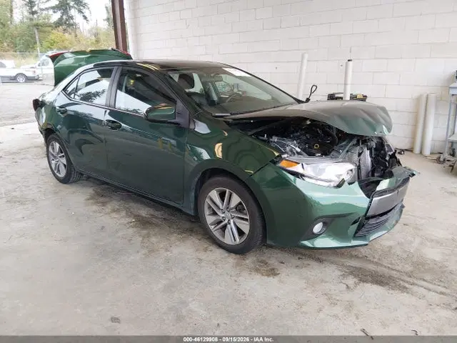 2T1BPRHE3GC591062 — 2016 Toyota Corolla LE Eco Premium, Передняя и задняя части (Front & Rear), фото до ремонта