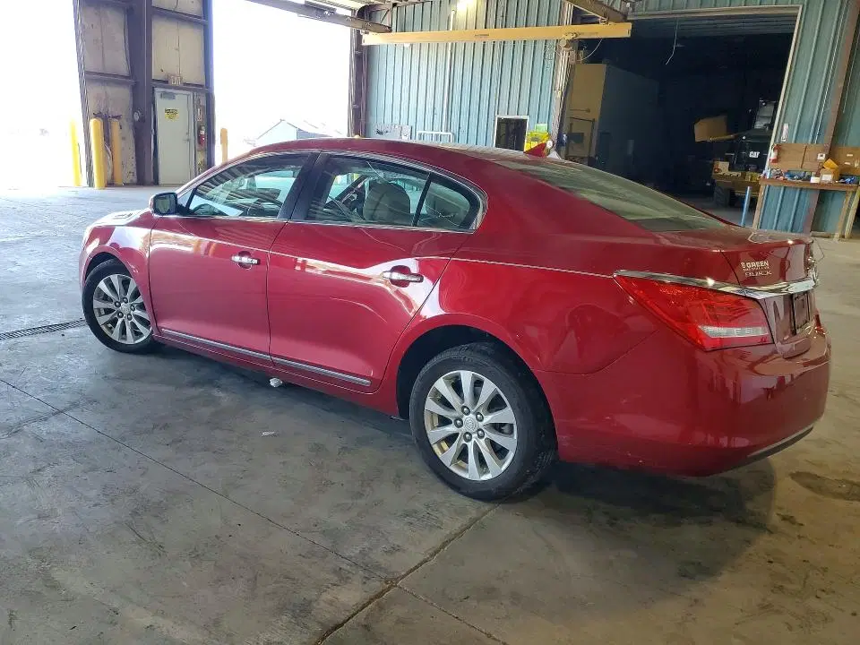2014 BUICK LACROSSE VIN 1G4GB5GR9EF129364 фото 2