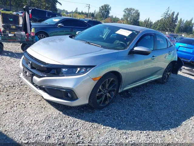 2021 Honda Civic Sport VIN 2HGFC2F80MH505954 фото 2