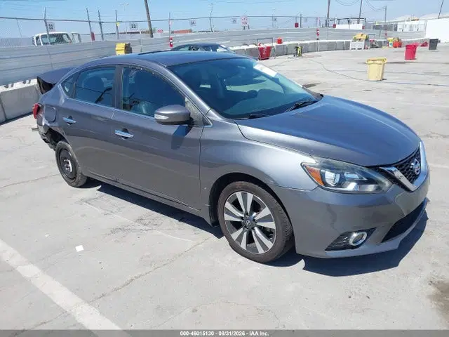 3N1AB7AP3KY277465 — 2019 Nissan Sentra SL, Задняя часть (Rear), фото до ремонта