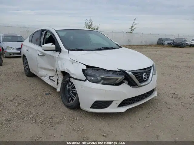 3N1AB7AP4HL644587 — 2017 Nissan Sentra S/SV/SR/SL, Передняя часть (Front), фото до ремонта