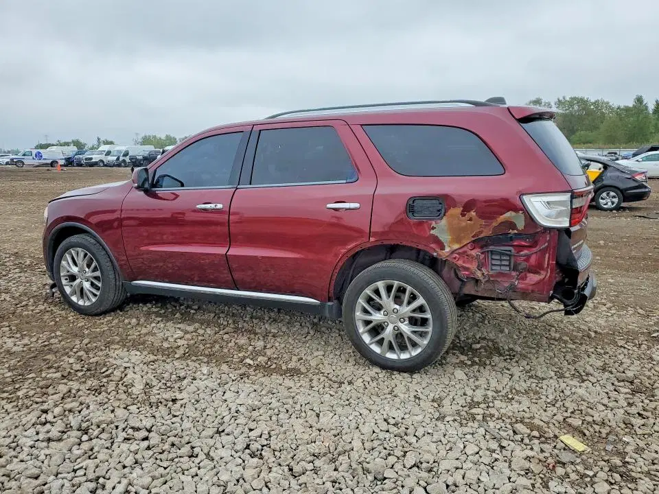 2016 DODGE DURANGO VIN 1C4RDJDG3GC403245 фото 2