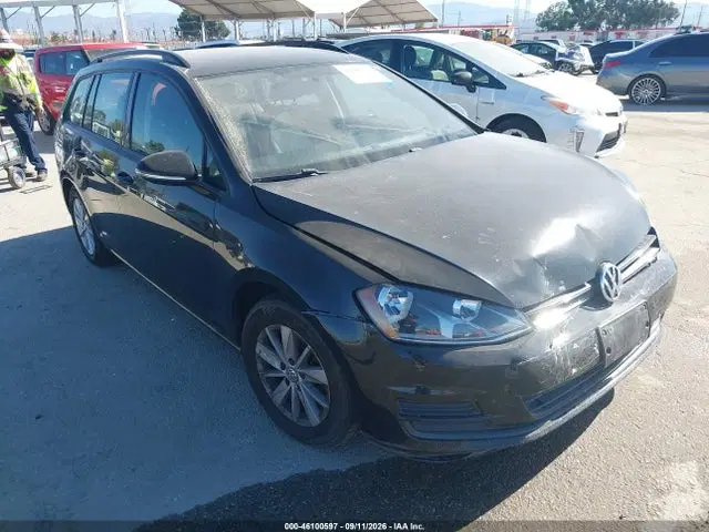 3VWC17AU9GM517936 — 2016 Volkswagen Golf Sportwagen Tsi S 4-Door, Передняя часть (Front End), фото до ремонта