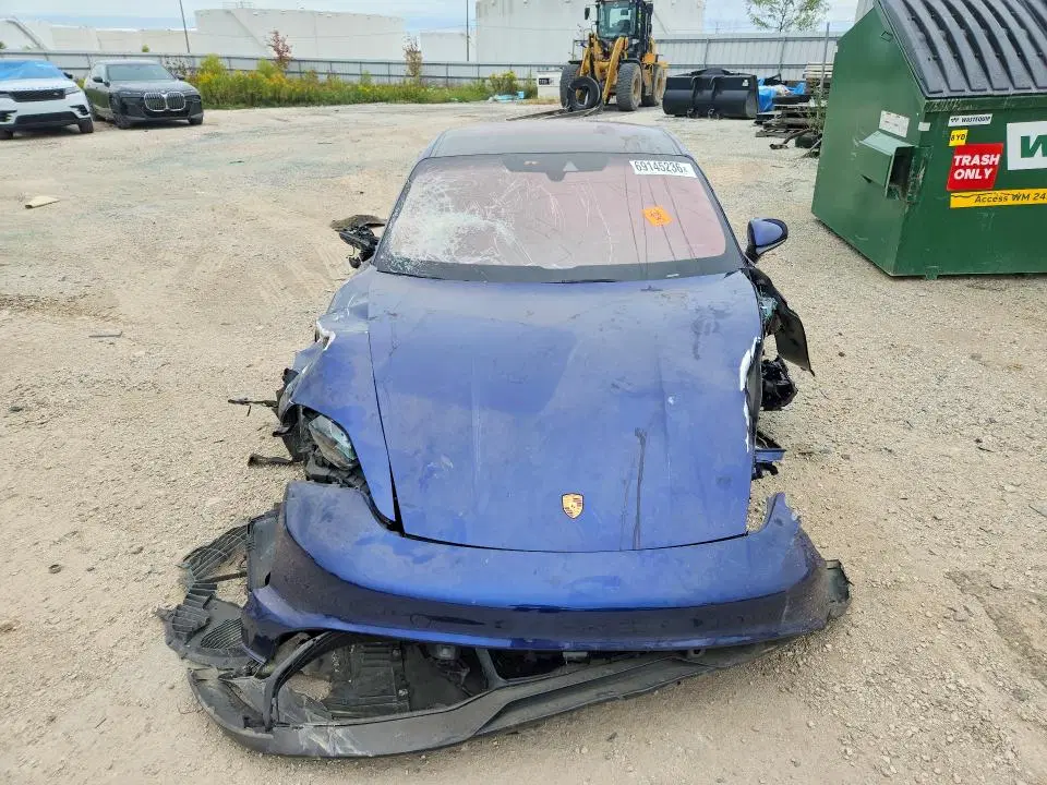 2020 PORSCHE TAYCAN VIN WP0AB2Y11LSA52983 фото 4