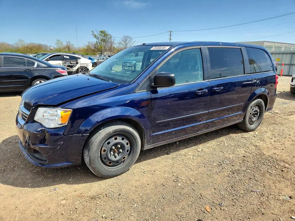 2C4RDGBG9GR204679 — 2016 Dodge Grand Caravan, Передняя часть (Front End), фото до ремонта