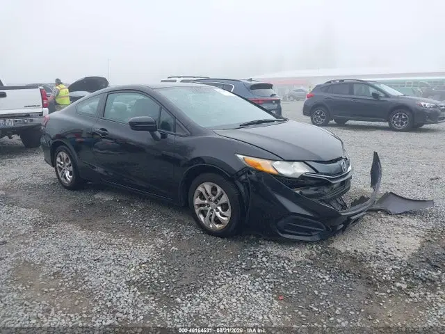2HGFG3B51EH513357 — 2014 Honda Civic LX, Передняя часть слева (Left Front), фото до ремонта