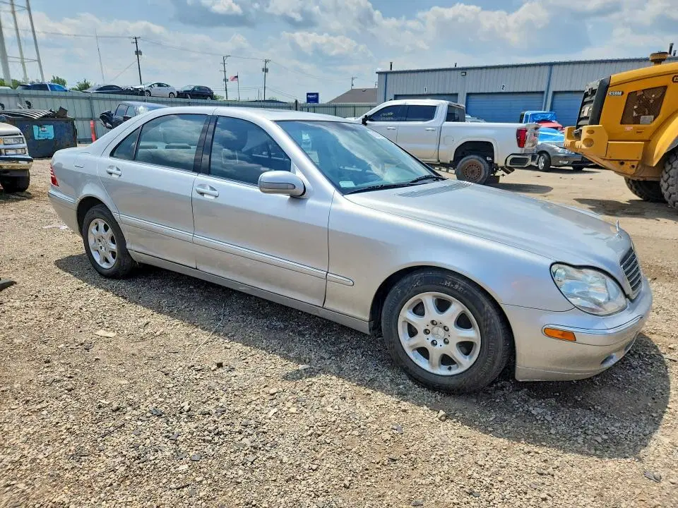 2000 MERCEDES-BENZ S VIN WDBNG75J7YA106400 фото 4