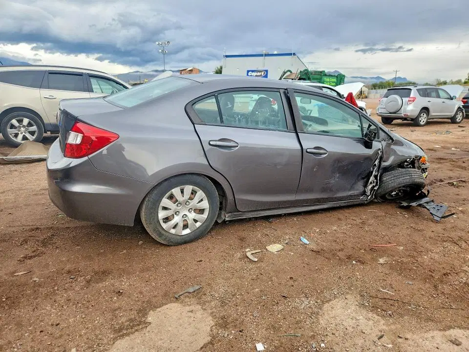 2012 HONDA CIVIC VIN 2HGFB2F58CH583244 фото 3