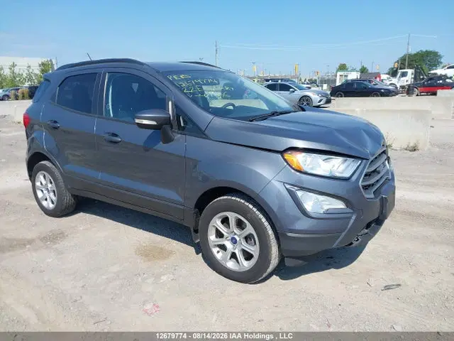 MAJ6S3GL5NC471076 — 2022 Ford Ecosport SE, Передняя часть (Front), фото до ремонта