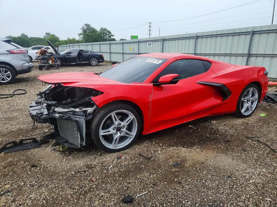 1G1YA2D42R5130704 — 2024 Chevrolet Corvette, Передняя часть (Front End), фото до ремонта