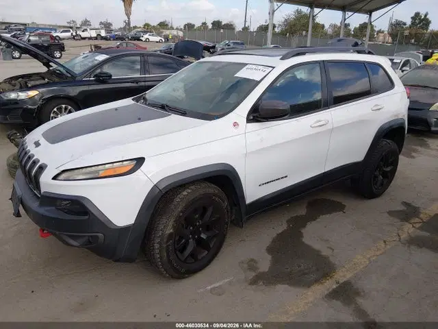 2014 Jeep Cherokee Trailhawk VIN 1C4PJMBB5EW317391 фото 2