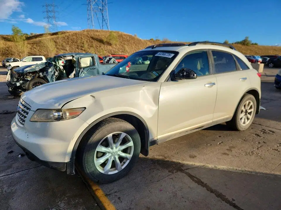 JNRAS08W96X201385 — 2006 Infiniti FX35, Передняя часть (Front End), фото до ремонта