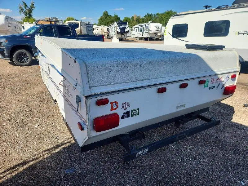 2001 FOREST RIVER FLAGSTAFF CAMPING TRAILER VIN 4X4CFS6111D049171 фото 3