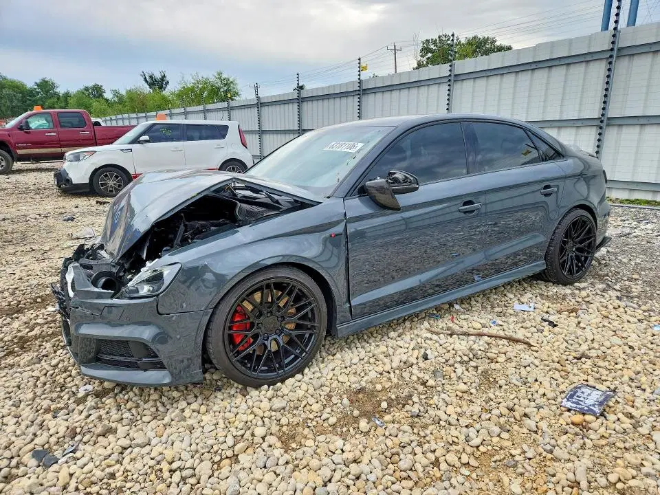 WAUJEGFF6KA084488 — 2019 Audi A3, Передняя часть (Front End), фото до ремонта