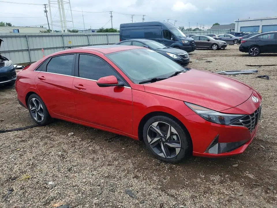2021 HYUNDAI ELANTRA VIN 5NPLP4AG9MH036175 фото 4