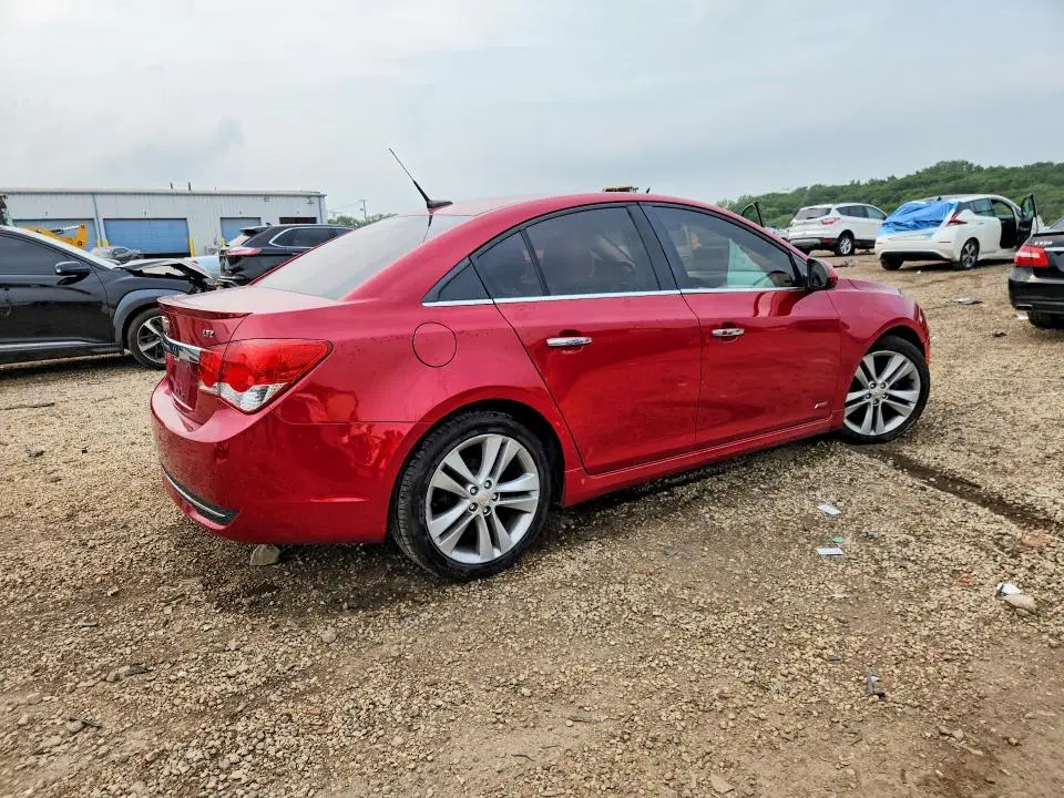 2012 CHEVROLET CRUZE VIN 1G1PH5SC6C7138447 фото 3