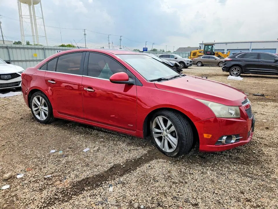 2012 CHEVROLET CRUZE VIN 1G1PH5SC6C7138447 фото 4