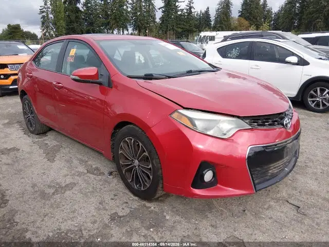5YFBURHE8FP230353 — 2015 Toyota Corolla S Plus, Естественный износ (Normal Wear & Tear), фото до ремонта