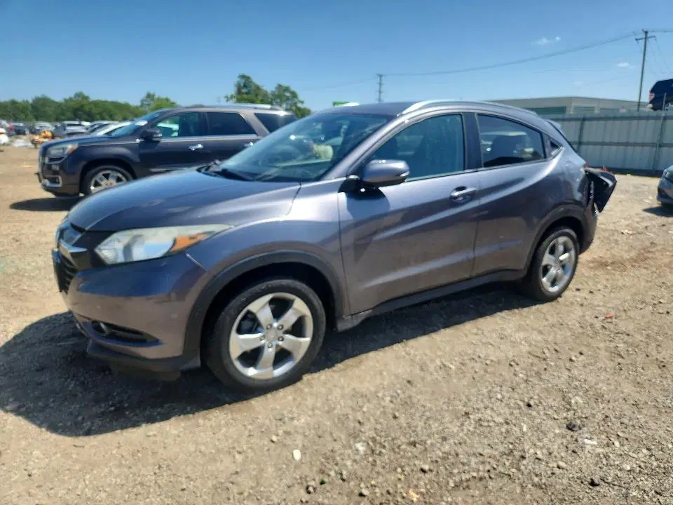 3CZRU6H75GM746400 — 2016 Honda HR-V, Задняя часть (Rear End), фото до ремонта