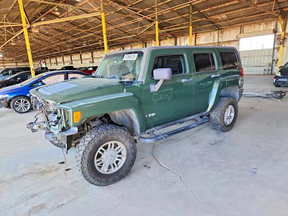 5GTDN136568107492 — 2006 Hummer H3, Передняя часть (Front End), фото до ремонта