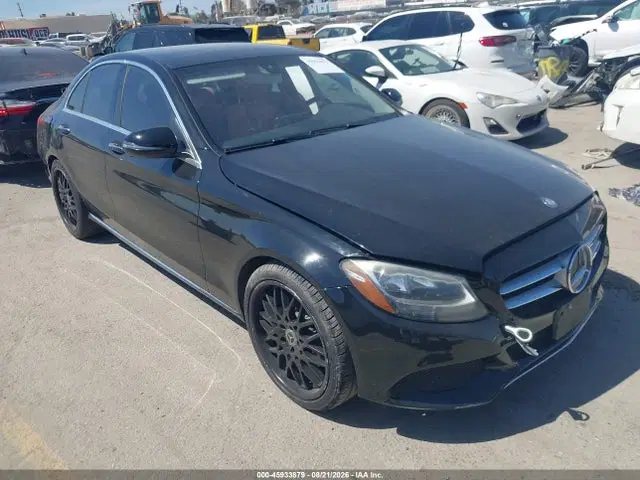 55SWF4JB7GU112949 — 2016 Mercedes-Benz C 300, Левый бок (Left Side), фото до ремонта