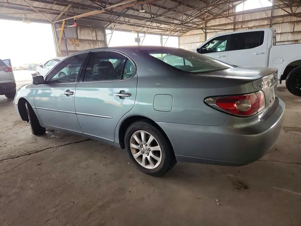2004 LEXUS ES VIN JTHBA30G340009655 фото 2