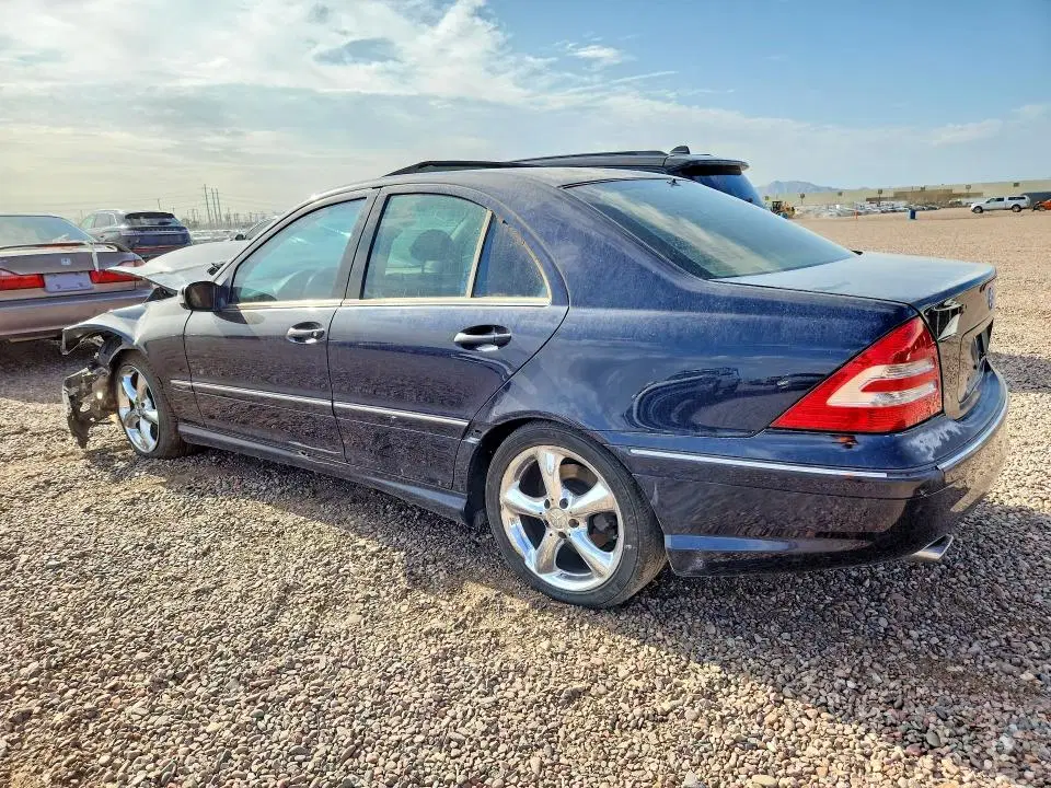 2005 MERCEDES-BENZ C VIN WDBRF40J05F606701 фото 3