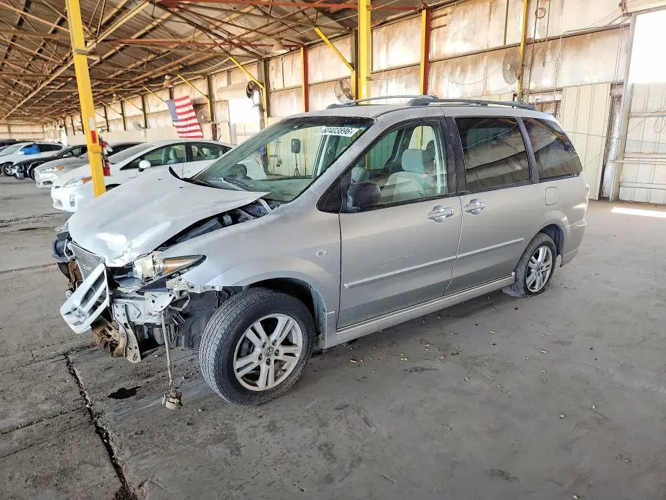 JM3LW28A950544127 — 2005 Mazda MPV, Передняя часть (Front End), фото до ремонта
