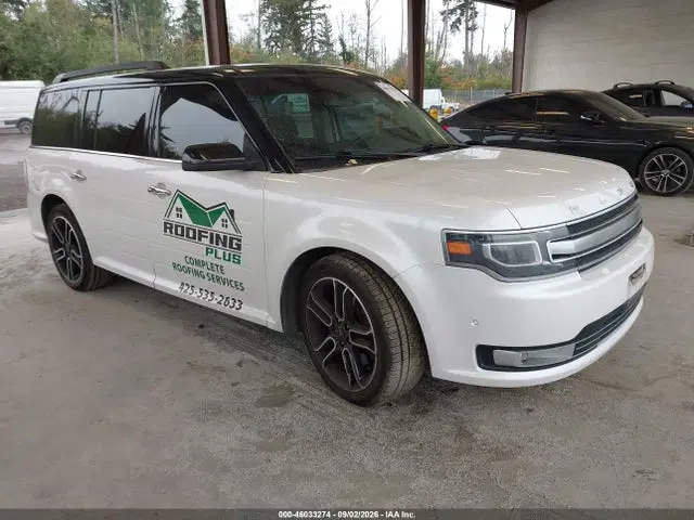 2FMHK6DT0FBA02581 — 2015 Ford Flex Limited, Задняя часть (Rear), фото до ремонта