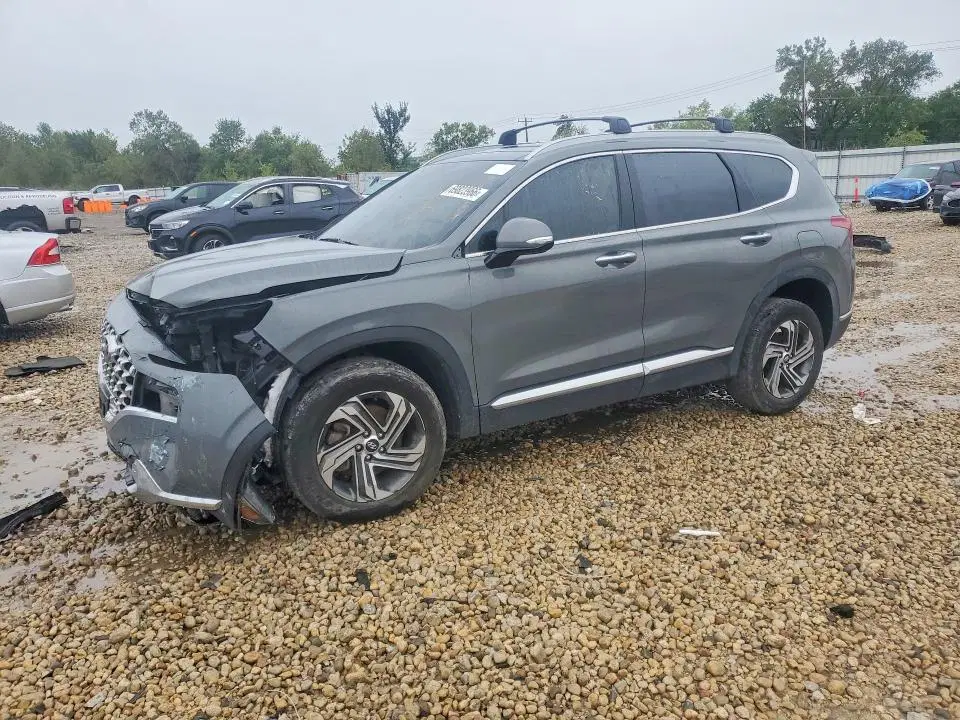 5NMS3DAJ8NH452073 — 2022 Hyundai Santa FE, Передняя часть (Front End), фото до ремонта