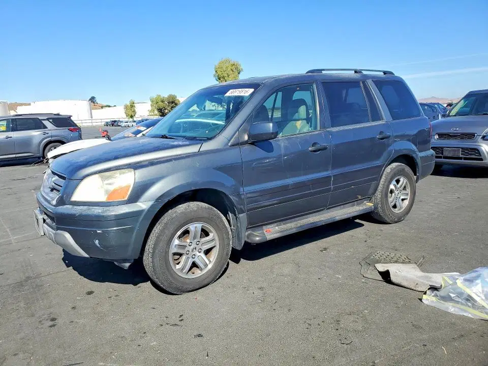 2HKYF18543H606870 — 2003 Honda Pilot, Боковая часть (Side), фото до ремонта