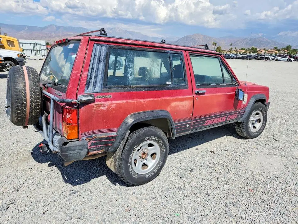 1987 JEEP CHEROKEE VIN 1JCMT7737HT137687 фото 3