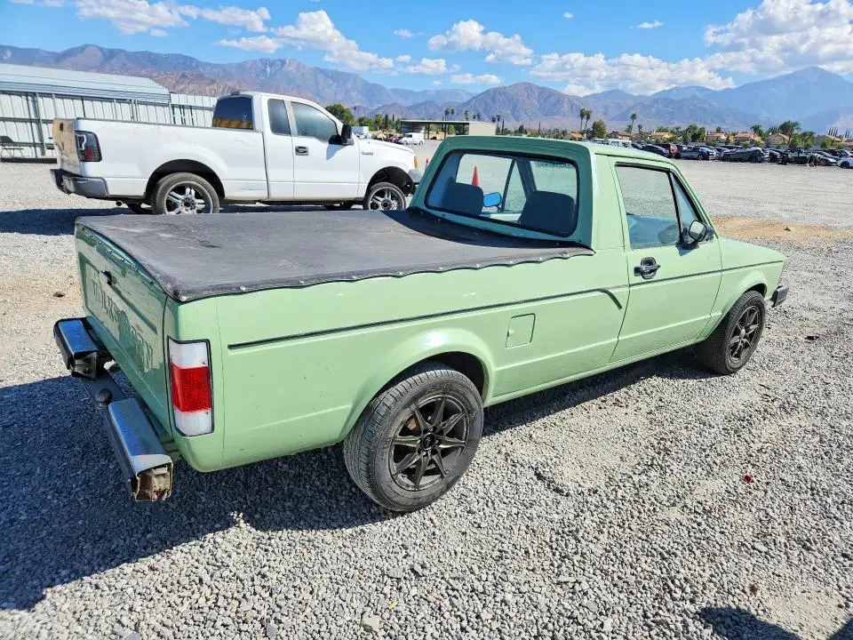 1981 VOLKSWAGEN RABBIT VIN 1V1KB0170BV148642 фото 3