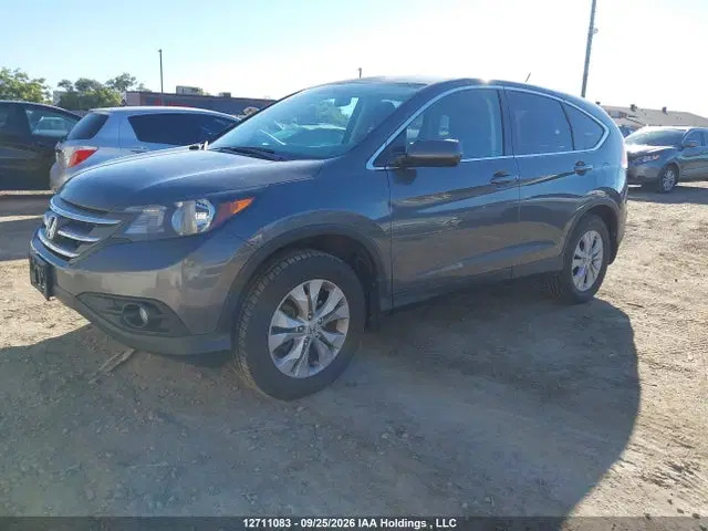 2014 Honda CR-V EX VIN 2HKRM4H55EH124066 фото 2