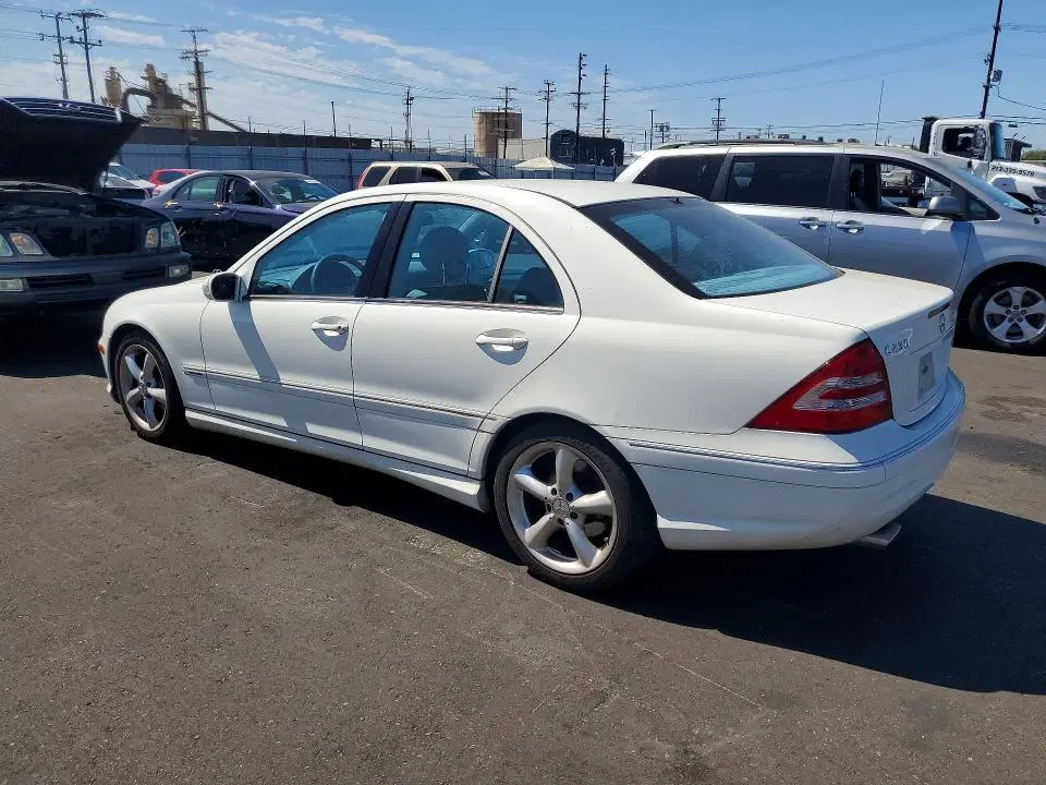 2005 MERCEDES-BENZ C VIN WDBRF40J55A707956 фото 2
