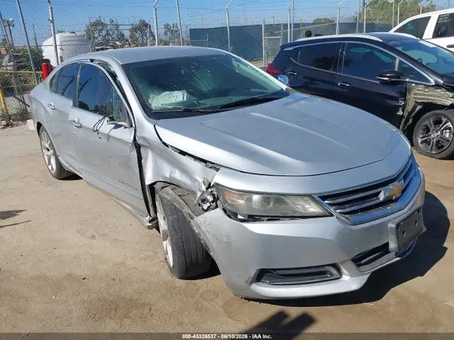 2G1165S32F9114693 — 2015 Chevrolet Impala 2LZ, Передняя часть справа (Right Front), фото до ремонта
