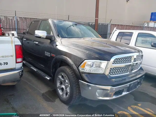 1C6RR7VM1FS744552 — 2015 RAM 1500 Laramie, Пожар двигателя (Engine Fire), фото до ремонта