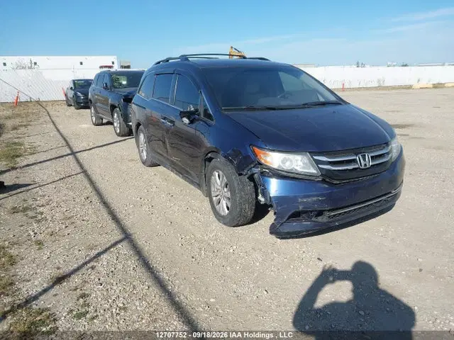 5FNRL5H45GB504106 — 2016 Honda Odyssey EX, Передняя часть (Front), фото до ремонта