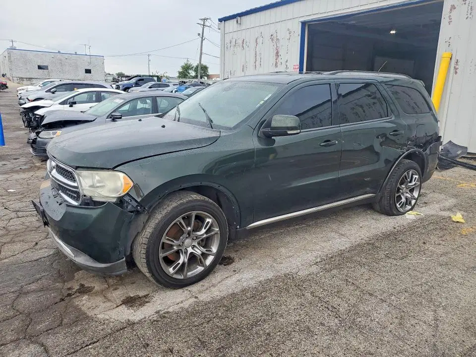 1D4SE4GT7BC596519 — 2011 Dodge Durango, Задняя часть (Rear End), фото до ремонта