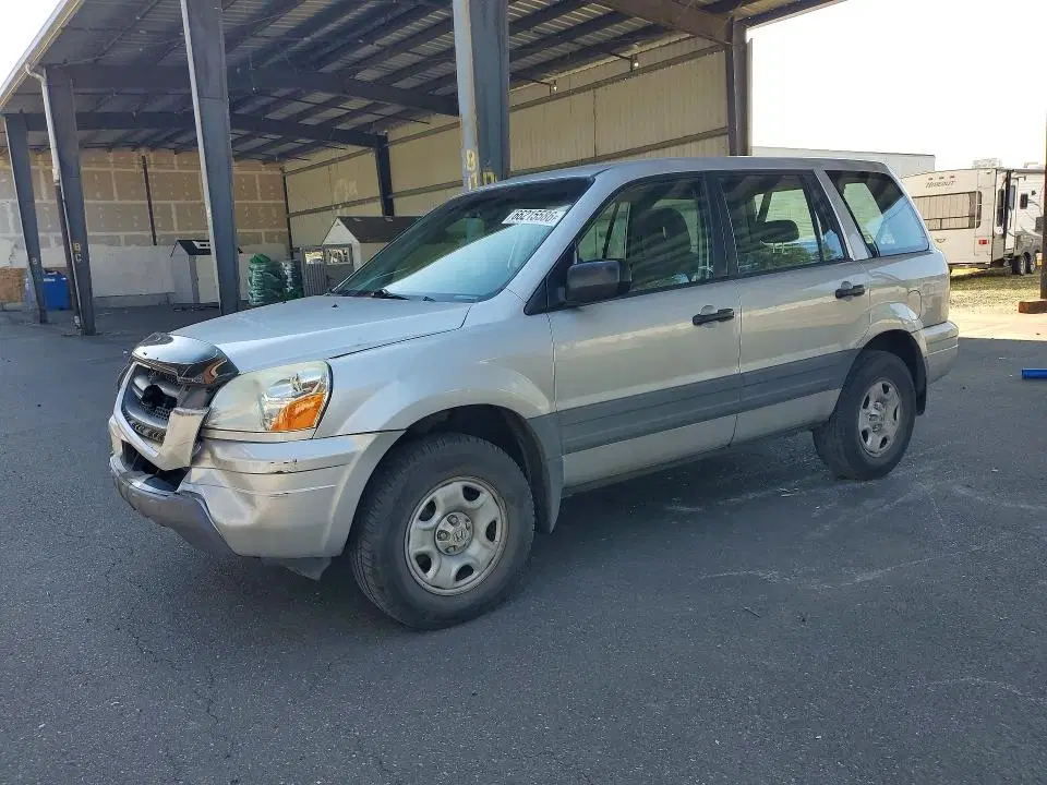 2HKYF18174H512366 — 2004 Honda Pilot, Передняя часть (Front End), фото до ремонта