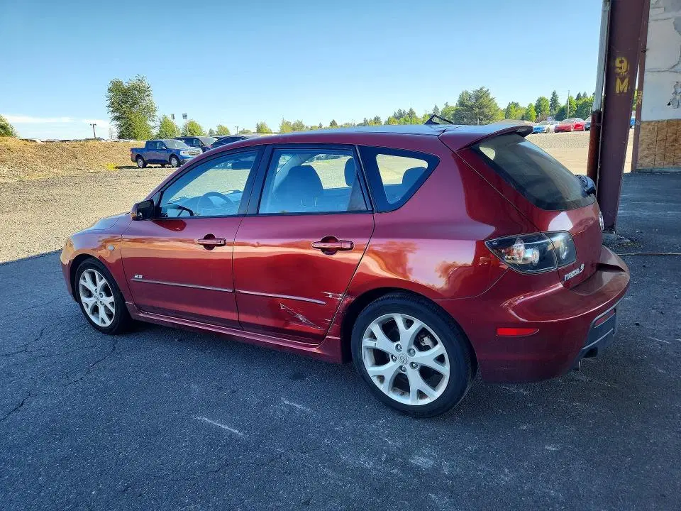 JM1BK344191234690 — 2009 Mazda 3, Задняя часть (Rear End), фото до ремонта