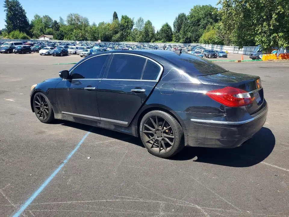 2012 HYUNDAI GENESIS VIN KMHGC4DH9CU208318 фото 2