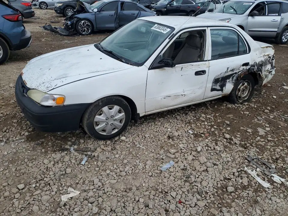 1NXBR12E3YZ344998 — 2000 Toyota Corolla, Задня частина (Rear End), фото до ремонту